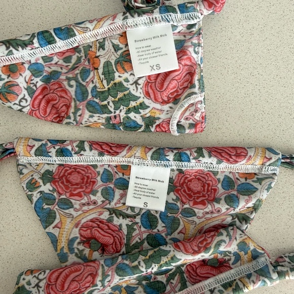 NWOT Strawberry Milk Mob Lemon Vine Bottom and Top - Picture 3 of 8